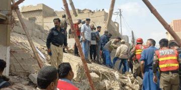 Building Collapse in Karachi’s Shah Faisal Colony Kills 5, Injures 4