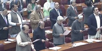 Newly-elected members take oath