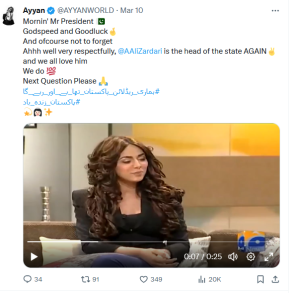 ayyan ali tweet