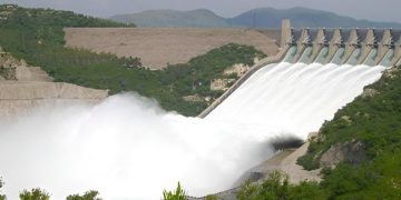 Picture of dam diamer bhasha dam