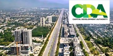 Image of Cda logo on islamabad city