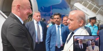 Azerbaijan President Arrives Islamabad Pakistan