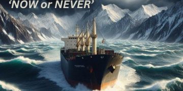 Image of Ship and write is Now or Never