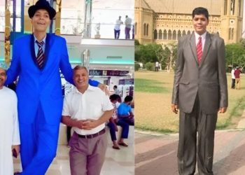Image of Pakistan Tallest Person Zia Rasheed