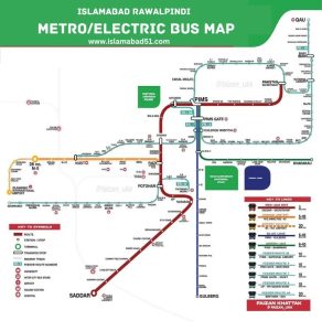 Image of Route Map Electric Bus