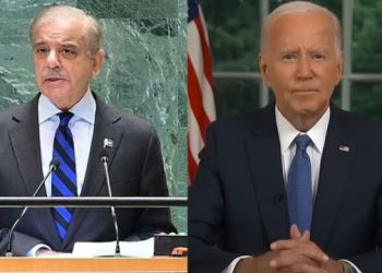 Shehbaz Sharif & Joe Biden