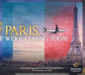 Paris We are Coming Today Ad