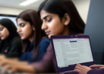 students laptop