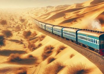 Image of Train in Safari