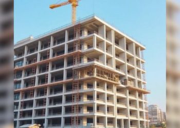 Image of Building during Construction