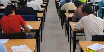 Image of Students in Exam Room