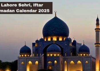 Lahore Roza Time Schedule 2025