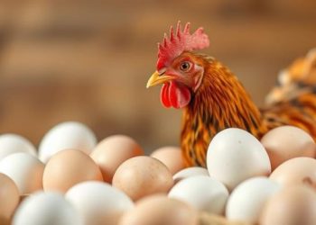 Picture Show One Hen and Multiple Eggs