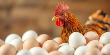 Picture Show One Hen and Multiple Eggs