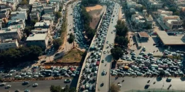 Traffic on Road Picture