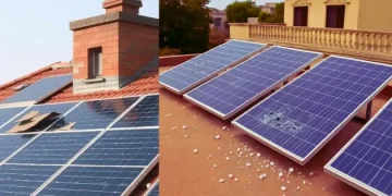 Pakistan Solar Panels Damaged