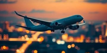 Flying Airplane