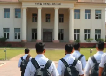 Pakistan college students