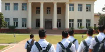 Pakistan college students
