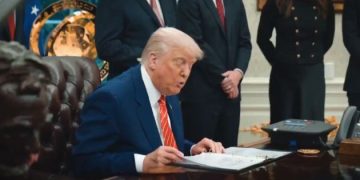 Donald Trump Picture During Speech
