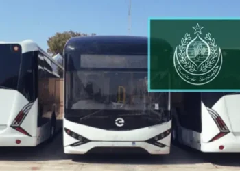 Sindh Govt Electric Bus