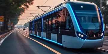 Electric Tram Bus Service