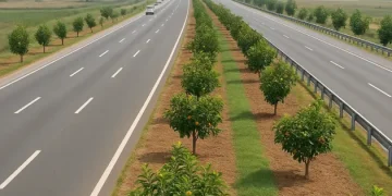 Motorways Fruit Trees Plantation