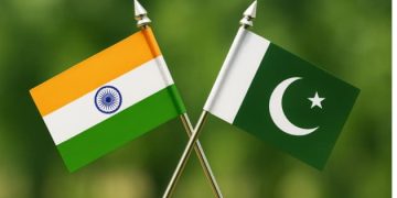 India Pakistan Flags Image