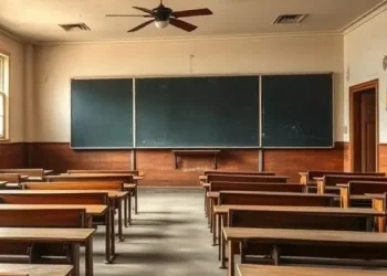 Govt School Empty classroom in Pakistan