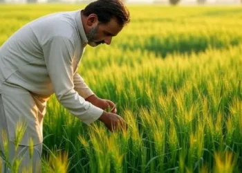 Farmer Busy in Work