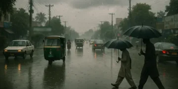 weather rainy season road