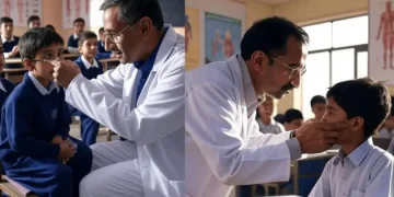 eye checkup schools students