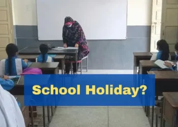 Pakistan School classroom