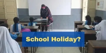 Pakistan School classroom