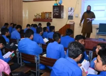 Students Busy in Classroom