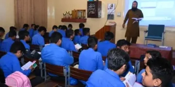 Students Busy in Classroom