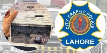 e-chalan lahore traffic police