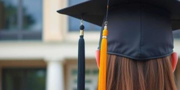 Student Wear the Graduation Cap