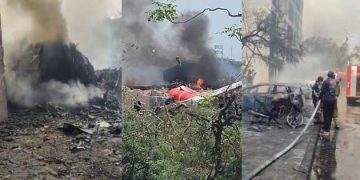 Plane Crashed in Ahmedabad