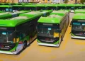 Image of Green Buses Karachi