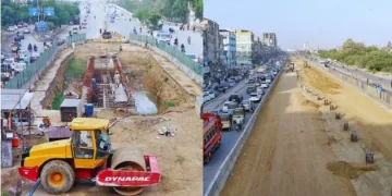 Karachi University Road Construction Begins