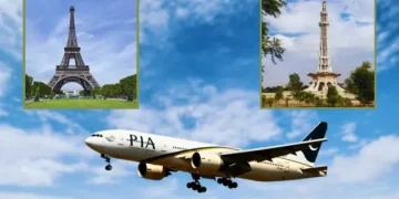 PIA Lahore to Paris