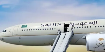 Saudi Airline Plane