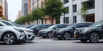 Vehicles Parked
