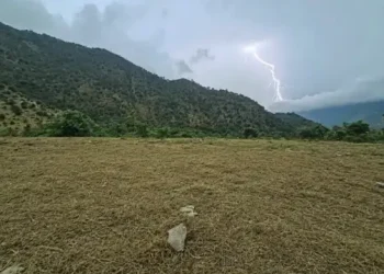 lightning clouds rain