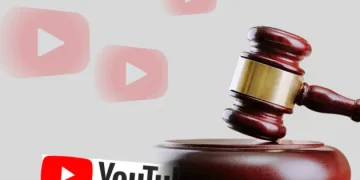 YouTube court hammer