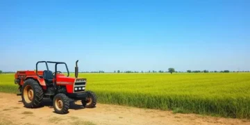 Farmer Tractor